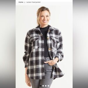 Z SUPPLY Tucker plaid shacket
